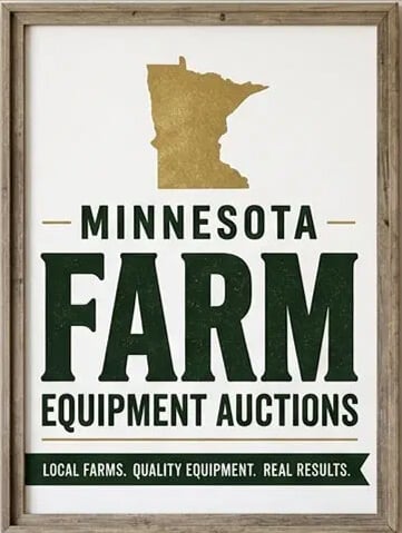 Minnesota farm equipment auctions - local farms. quality equipment. real results.