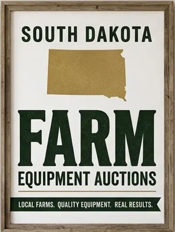 South Dakota farm equipment auctions - local farms. quality equipment. real results.