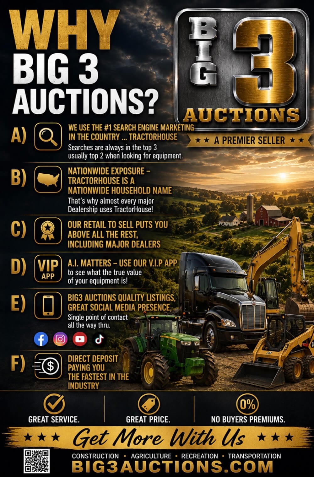 Why Big3 Auctions? Get More With Us